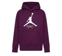 Nike Jordan - Sudadera para niños con Capucha, Modelo Jumpman Baseline, Color Morado, Talla S (128-137 cm), código 95D277-P3D, Violeta, 8-10 años