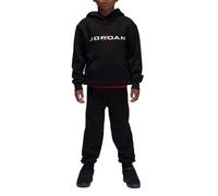 NIKE Jordan Tuta Deportiva para Niños con Capucha Mj Baseline Negra, negro/rojo/blanco, 4 años