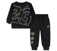 Nike Jordan Tuta Nero da Bambino 85D547-023, negro, 7A