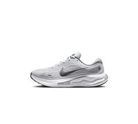 Nike Journey Run Zapatillas de Running para Asfalto-Hombre, Shoe, White/Metallic Silver-Black-Ashen Slate, 40 EU