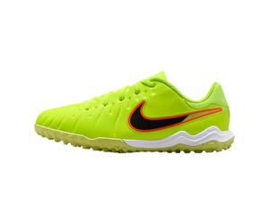 NIKE Jr Legend 10 Academy TF, Zapatillas de fútbol, Negro voltio, 38 EU