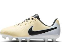 Nike Jr Legend 10 Club FG/MG, Zapatos de fútbol, Lemonada Black Mtlc Gold Coin, 38.5 EU