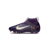 Nike Jr. Mercurial Superfly 10 Academy "Kylian Mbappé" Botas de fútbol de perfil alto multisuperficie - Niño/a y niño/a pequeño/a - Morado 37.5