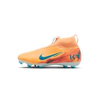Nike Jr. Mercurial Superfly 10 Academy "Kylian Mbappé" Botas de fútbol de perfil alto multisuperficie - Niño/a y niño/a pequeño/a - Naranja 35.5