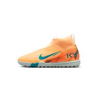Nike Jr. Mercurial Superfly 10 Academy "Kylian Mbappé" Zapatillas de fútbol de perfil alto para moqueta - Turf - Niño/a - Naranja 37.5