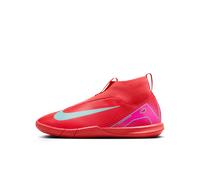 Nike Jr. Mercurial Superfly 10 Academy Botas de fútbol de Perfil Alto IC niño/a pequeño/a, Soccer Shoe, Ember Glow/Aurora Green, 36 EU