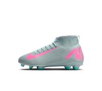 Nike Jr. Mercurial Superfly 10 Club Botas de fútbol de perfil alto multisuperficie - Niño/a y niño/a pequeño/a - Gris 37.5