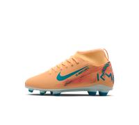 Nike Jr. Mercurial Superfly 10 Club "Kylian Mbappé" Botas de fútbol de perfil alto multisuperficie - Niño/a y niño/a pequeño/a - Naranja 33