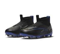 Zapatillas de fútbol Nike Mercurial Superfly 9 FG/MG Negro y Azul Niño - DJ5623-040 - Taille 38.5