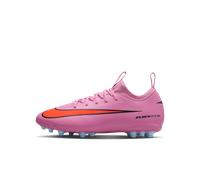 Nike Jr. Mercurial Vapor 16 Academy Botas de fútbol de perfil bajo para césped artificial - Niño/a y niño/a pequeño/a - Rosa 35.5