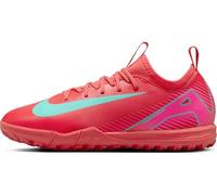 Nike Jr. Mercurial Vapor 16 Academy Botas de fútbol de Perfil bajo TF niño/a pequeño/a, Soccer Shoe, Ember Glow/Aurora Green, 35.5 EU