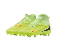 NIKE Jr Phantom 6 High Club FG/MG, Zapatillas de fútbol, Hyper Crimson Black Life Lime, 37.5 EU