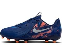 Nike Jr. Phantom GX II Academy FG/MG 'Erling Haaland' Zapatillas de fútbol para niños Blue Void/Chrome 35