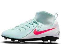 NIKE Jr. Phantom Luna 2 Club, Sneaker, Mint Atomic Red Off Noir, 36 EU