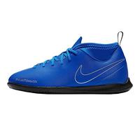 Nike - Jr. Phantom Vision Club Dynamic Fit IC, Zapatillas de Fútbol Unisex Niños, Azul (Racer Blue/Black-Metallic Silv 400), 38.5 EU