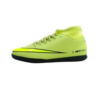 NIKE Jr Superfly 10 Club IC, Zapatillas de fútbol, Limelight Volt Hyper Crimson, 34 EU