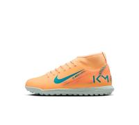 Nike Jr Superfly 10 Club Km TF, Zapatillas de fútbol, Melon Tint Neo Turq Igloo, 35.5 EU