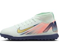 Nike Jr. Superfly 10 Club Mercurial Dream Speed TF - Botas de fútbol (niños Mayores), Color Verde Barely/MTLC Gold Coin, Talla 38 EU, Barely Green Mtlc Gold Coin, 38 EU