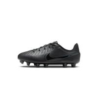 Nike Jr. Tiempo Legend 10 Academy Botas de fútbol de perfil bajo multisuperficie - Niño/a y niño/a pequeño/a - Negro 37.5