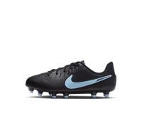Nike Jr. Tiempo Legend 10 Academy Botas de fútbol de perfil bajo multisuperficie - Niño/a y niño/a pequeño/a - Negro 38.5