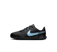 Nike - Bota de fútbol Legend 10 Club Turf Niño, Unisex, Black-Black, 4Y