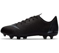 Nike JR Vapor 12 Academy GS FG/MG, Zapatillas de fútbol Sala Unisex niño, Negro (Black/Black 001), 35 EU