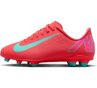 Nike Jr. Vapor 16 Club FG/MG, Zapatillas de fútbol, Ember Glow/Aurora Green, 34 EU