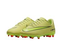 Nike Jr Vapor 16 Club FG/MG, Zapatillas de fútbol, Limelight Volt Hyper Crimson, 35 EU