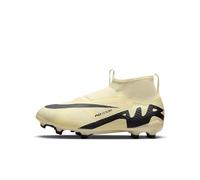 Nike Jr Zoom Superfly 9 Pro FG, Zapatillas de fútbol, Lemonade Black, 36.5 EU