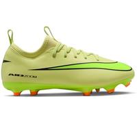 Nike Jr Zoom Vapor 16 Academy FG/MG, Zapatillas de fútbol, Limelight Volt Hyper Crimson, 33.5 EU
