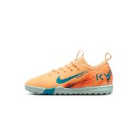 Nike Jr Zoom Vapor 16 Academy Km TF Botas de Fútbol, Melon Tinta/Neo Turq/Igloo, Talla 37.5 EU, Melon Tint Neo Turq Igloo, 37.5 EU