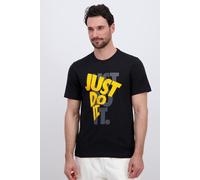 Nike Just Do It - Negro - Camiseta Algodón Hombre talla S