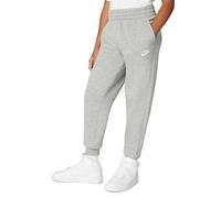 Nike K NSW Club FLC JGGR LBR Pants, DK Grey Heather/Base Grey/White, Small Unisex