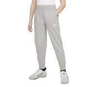 Nike K NSW Club FT JGGR LBR Pants, DK Grey Heather/Base Grey/White, 14-15 Anni Unisex