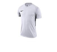 Nike K Tiempo Premier Ss - Camiseta De Manga Corta Unisex - Niños, Blanco (White/ Black), M, Unidad