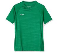 Nike K Tiempo Premier Ss - Camiseta De Manga Corta Unisex - Niños, Verde (Pine Green/ White), XS, Unidad
