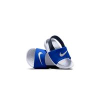 Nike Sportswear Zapatos abiertos 'KAWA' azul real / negro / blanco, Talla 18,5
