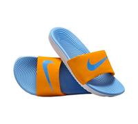 Nike Kawa Slides für Ältere Kinder, Orange Peel University Blue White, 33.5 EU