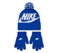 Nike Sportswear Conjunto 'Mütze & Handschuhe' azul real / blanco S-XXL azul real / blanco