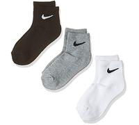 NIKE Kids Basic Pack Ankle 3pk Socks EU 27-35