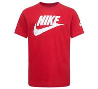 Nike Camiseta Futura Manga Corta Algodón Niño 4-5 años Rojo/Blanco