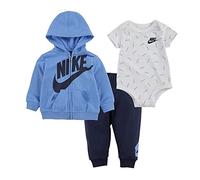 NIKE Kids Just Do It Toss Body 3 Units 6 Months Track_Suit, Multicolor, 6 Meses Unisex