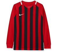 NIKE Kids' Striped Division Iii Football Jersey, Camiseta De Manga Larga Unisex Niños, University Red/black/white/(white), XL