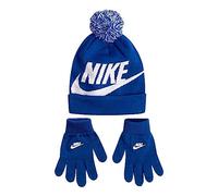 NIKE Kids Swoosh Pom Beanie 4-7 Years, Juego Real, 4-7 años