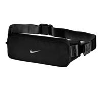 Nike Kids Tempo - Cinturón para Correr, Color Negro, Negro y Plateado, Talla única
