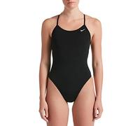 NIKE Lace Up Tie Back One Bañador, Mujer, Black, 38