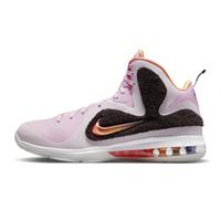 NIKE Lebron IX- Tenis de Baloncesto para Hombre, Rosa Regal Multi, 49.5 EU