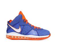 Nike Lebron VIII QS, Varsity Royal/Blanco/Naranja Blaze, 11 Women/9.5 Men