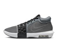 Nike Lebron Witness Viii - Zapatos con cordones para hombre, color gris fresco, blanco y negro, talla 45