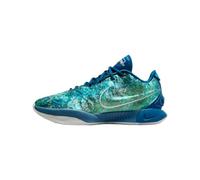 Nike Lebron XXI - Zapatillas de baloncesto para hombre (FN0708-400, color azul industrial/polvo fotón/esmeralda/plateado metálico), Industrial Blue/Photon Dust/Emerald Rise/Metallic Silver, 45 EU